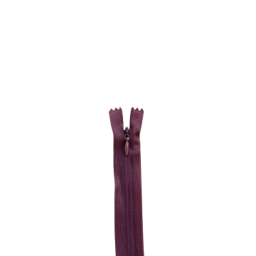 Nahtverdeckter Reissverschluss 40cm - 021 - Bordeaux