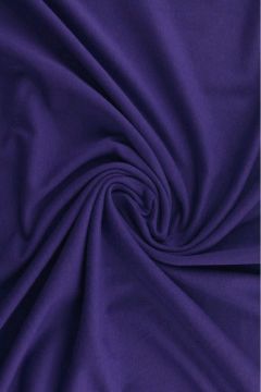Katoenen Tricot Kobalt