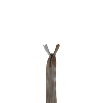 Nahtverdeckter Reissverschluss 40cm - 072 - Taupe