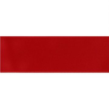 Luxus Satin Band 50mm-25 - Red