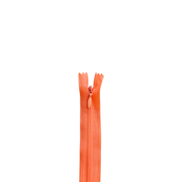 Nahtverdeckter Reissverschluss 40cm - 523 - Orange