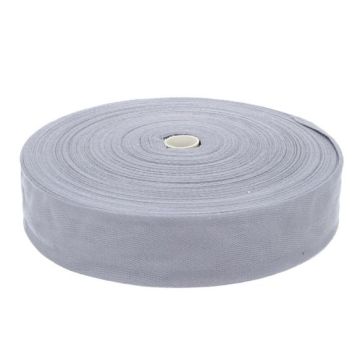 Gurtband Baumwolle - 40 mm - Grey