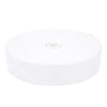 Gurtband Baumwolle - 40 mm - White