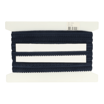 Dessous - Spitzenband Elastisch - 15mm - Navy