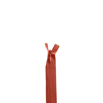 Nahtverdeckter Reissverschluss 40cm - 850 - Rusty