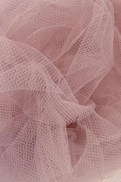 Brandvertragende Tule - 300cm - Blush