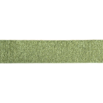 Glitzer Gummiband - Olive Green - 35 mm