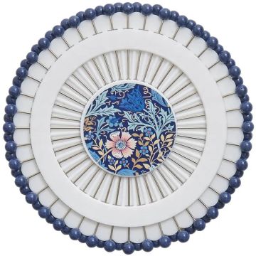 Hobby Gift Create - Perlkopfnadeln 0,60x34mm Blue Floral