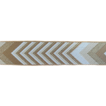 Luxus Taschenband - Arrow - Gold/Beige