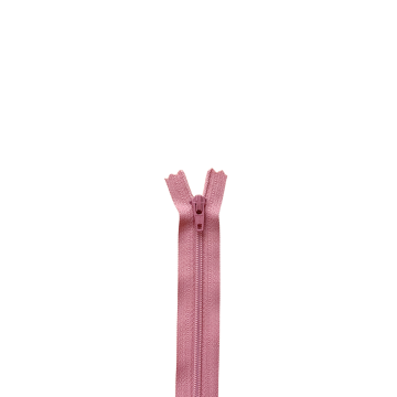 YKK Nicht Teilbarer Reißverschluss 60cm - 070 - Dunkel Alt Rosa