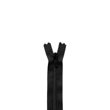 YKK Nicht Teilbarer Reißverschluss 30cm - 580 - Schwarz