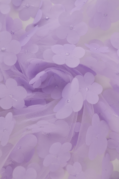 Mesh Flower - Lavender 21