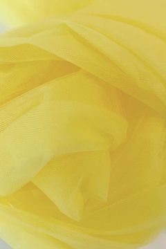 Tüll Feuerhemmend - 300cm - Yellow