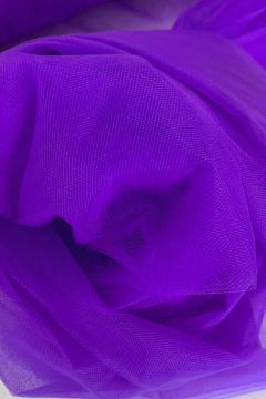 Tüll Feuerhemmend - 300cm - Purple