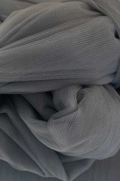 Tüll Feuerhemmend - 300cm - Dark Grey