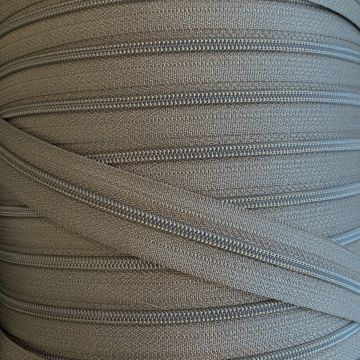 Reißverschluss pro Meter - Dunkel Taupe - 034