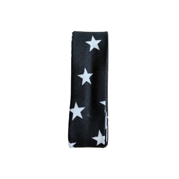 Schrägband - 2m - Stars Black