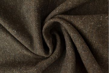 Tweed Fisbone - Grey