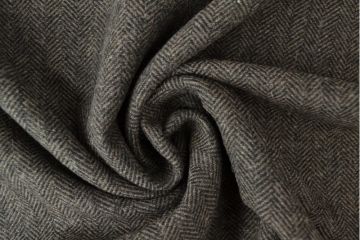 Tweed Fisbone - Grey