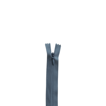 Nahtverdeckter Reissverschluss 40cm - Y182 - Dunkelgrau