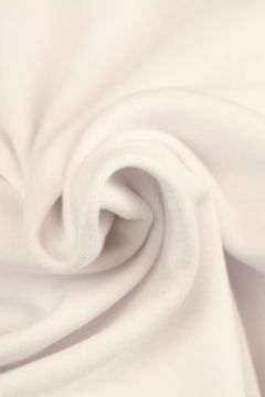 Sweatshirtstoff Weiß
