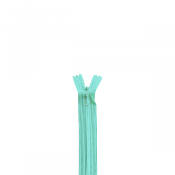 Nahtverdeckter Reissverschluss 40cm - 012 - Licht Turquoise 