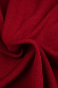 Sweatshirtstoff Dunkel Rot