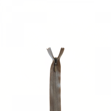 Nahtverdeckter Reissverschluss 40cm - 072 - Taupe