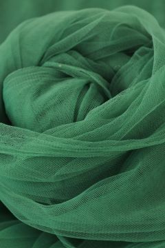 Stretch Tule Vintage Groen