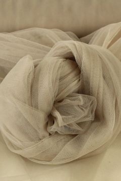 Stretch Tule Taupe