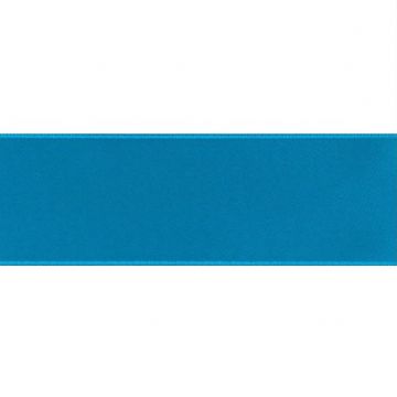 Luxus Satin Band 25mm-303 - Deep Aqua