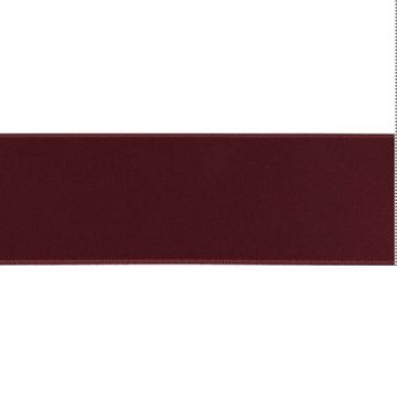 Luxus Satin Band 10mm-357 - Dark Ruby
