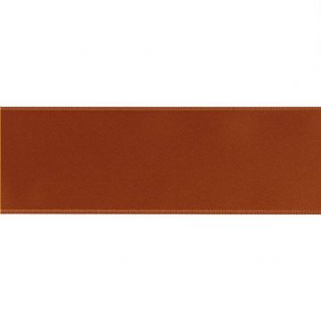 Luxus Satin Band 10mm-47 - Terracotta 