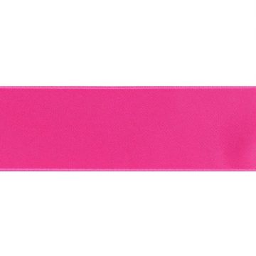 Luxus Satin Band 10mm-62 - Fuchsia 