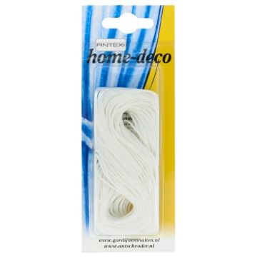 Antex - Optrekkoord 1mm wit - 20m