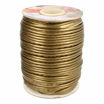 Paspelband Lackleder -1 Bronze