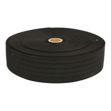 Taillenband Elastik 40 mm - Schwarz