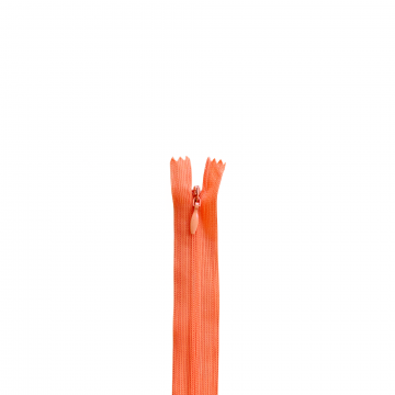 Nahtverdeckter Reissverschluss 60cm - 523 - Orange