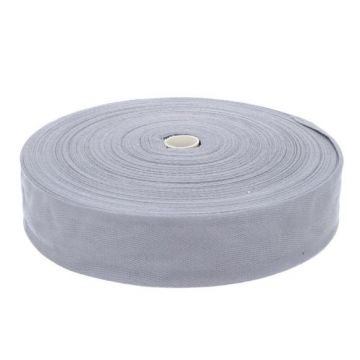 Gurtband Baumwolle - 40 mm - Grey
