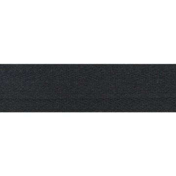 Gurtband Baumwolle - 40 mm - Black