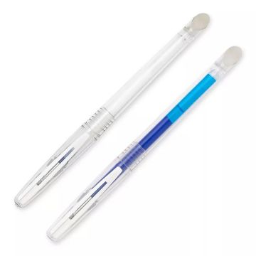 Prym - 2in1 uitwisbare thermo-gevoelige pen blauw-wit