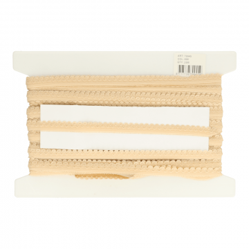 Dessous - Spitzenband Elastisch - 15mm - Light Camel