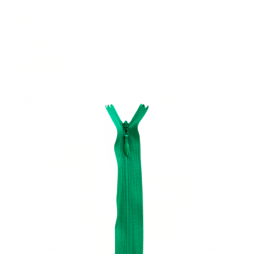 Nahtverdeckter Reissverschluss 60cm - 876 - Grasgrün