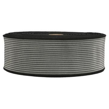 glaselastiek zwart 60 mm