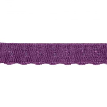 Dessous Elastische Spitze Faltbar - Eggplant