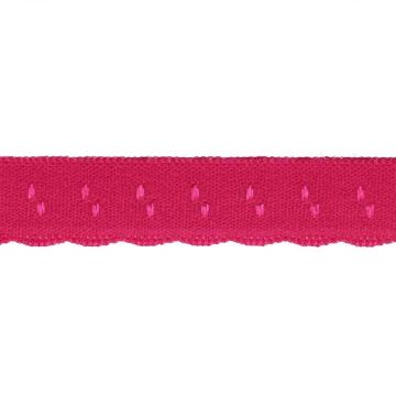 Dessous Elastische Spitze Faltbar - Dark Fuchsia