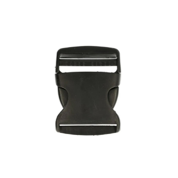 Steckschnalle schwarz - 50mm