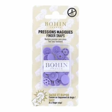 Bohin - Magischer Druckknopf 13mm - Lilac