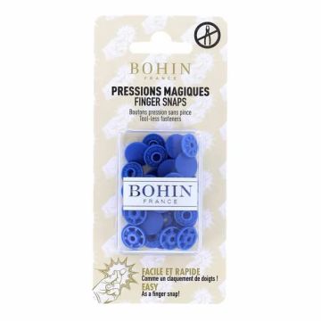 Bohin - Magischer Druckknopf 13mm - Royal Blue