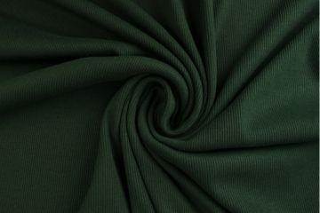 Rib Jersey - Dark Green